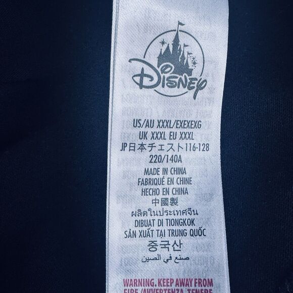 Disney Stitch 626 Celebration Crew Black Long Sleeve Spirit Jersey Size XXXL - Picture 12 of 14